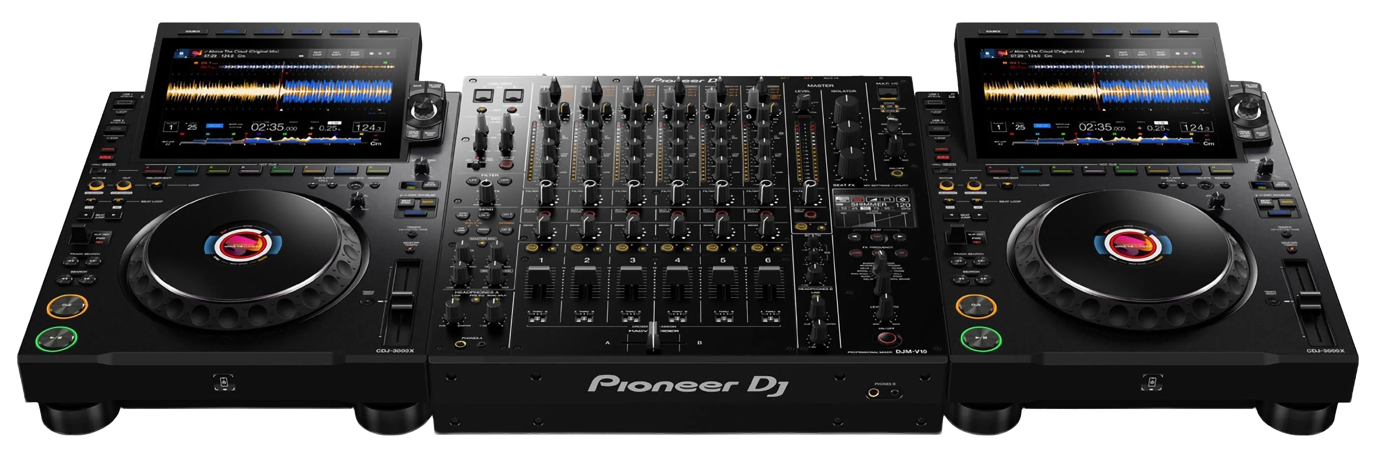 Pioneer CDJ-3000X & DJM-V10 — Maison82collective Technical Rider